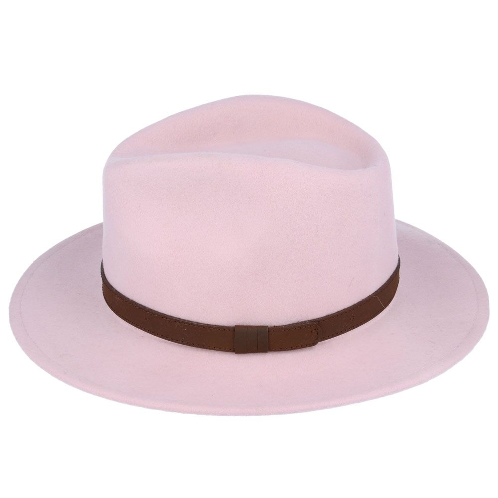 Pink Fedora Hat